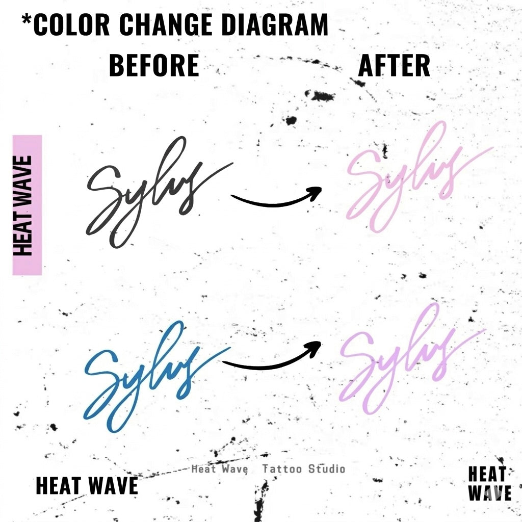Love and Deepspace Sylus Color-Changing Tattoo Sticker