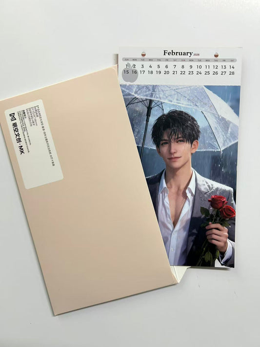 LADS 3-in-1 Tear-Off Collectible Calendar Cards — by MK Studio | Calendar + Postcard + Answer Book