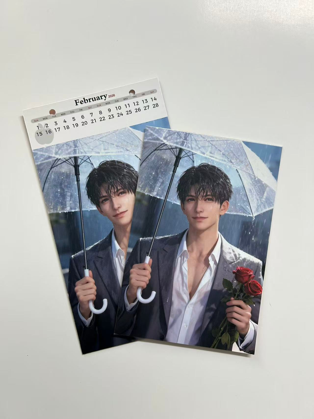 LADS 3-in-1 Tear-Off Collectible Calendar Cards — by MK Studio | Calendar + Postcard + Answer Book