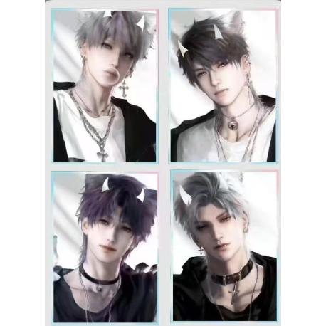 Love and Deepspace, "Extra Hidden AR Content" Multi-tech Film Paper, 10*15 Cards, Anime and Game Fan Art Merch, Collectible Goods