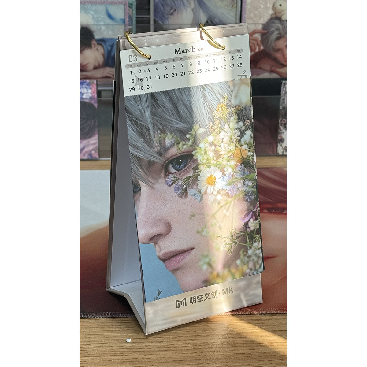 LADS 3-in-1 Tear-Off Collectible Calendar  — by MK Studio | Calendar + Postcard + Answer Book