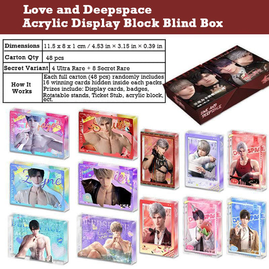 Love and Deepspace Acrylic Display Block 【In Stock】